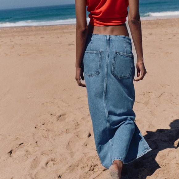 NWT Zara Round Neck Tank Top Size Small Color Red - Picture 2 of 7